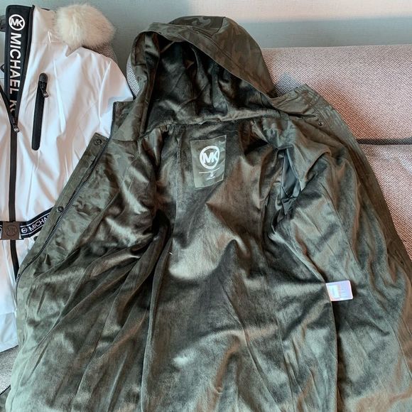 Michael Kors Camo 😻 Winter Coat Jacket Size M - Picture 3 of 12